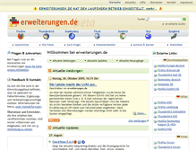 Tablet Screenshot of dl.erweiterungen.de