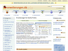 Tablet Screenshot of firefox.erweiterungen.de