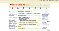 Desktop Screenshot of erweiterungen.de